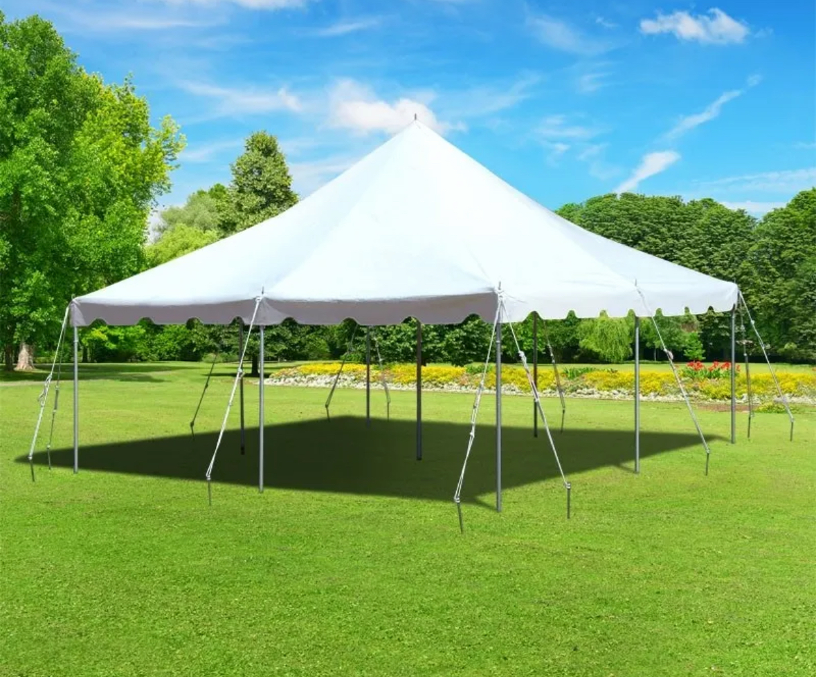 20×20 pole tent