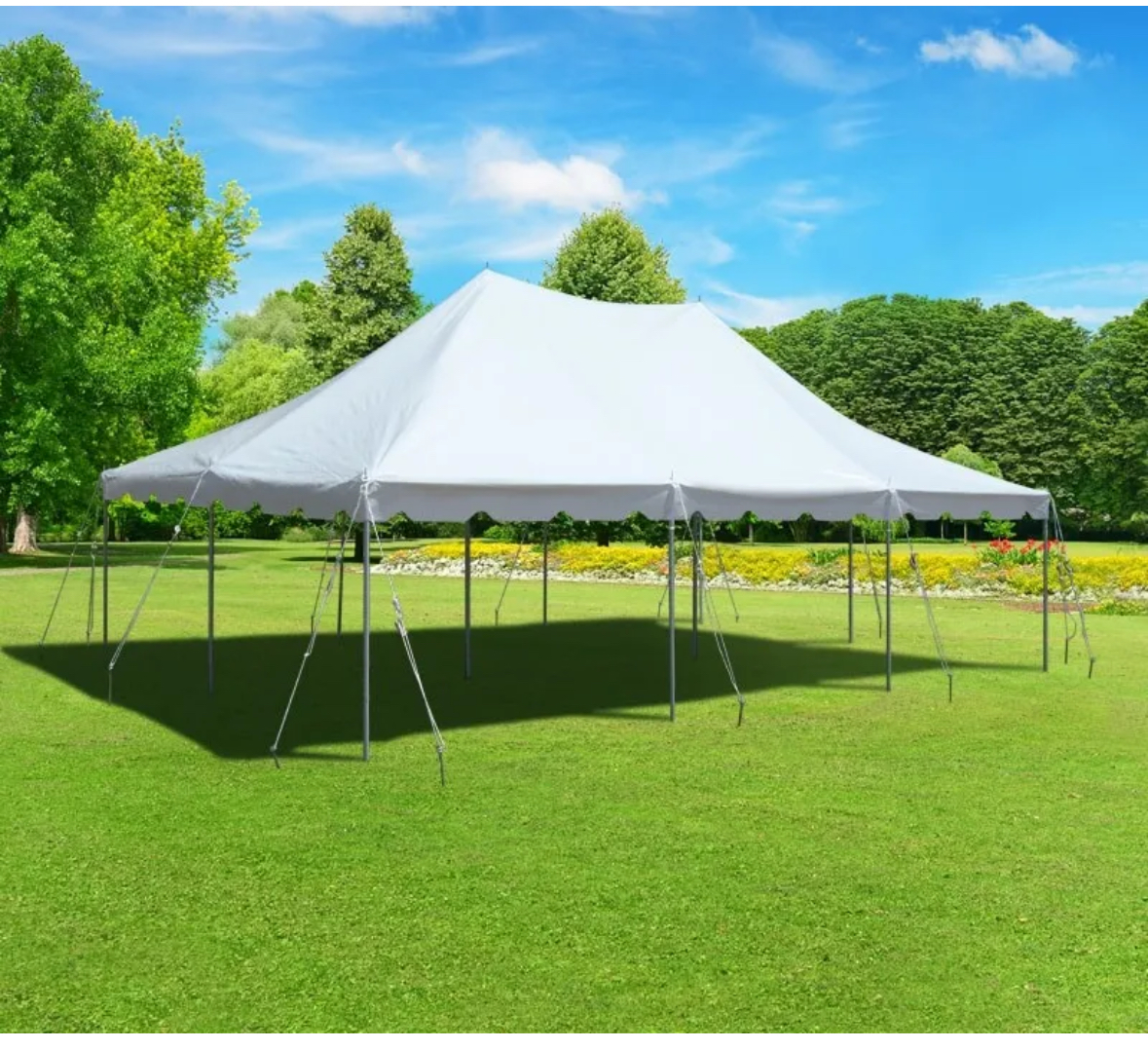 20×30 pole tent