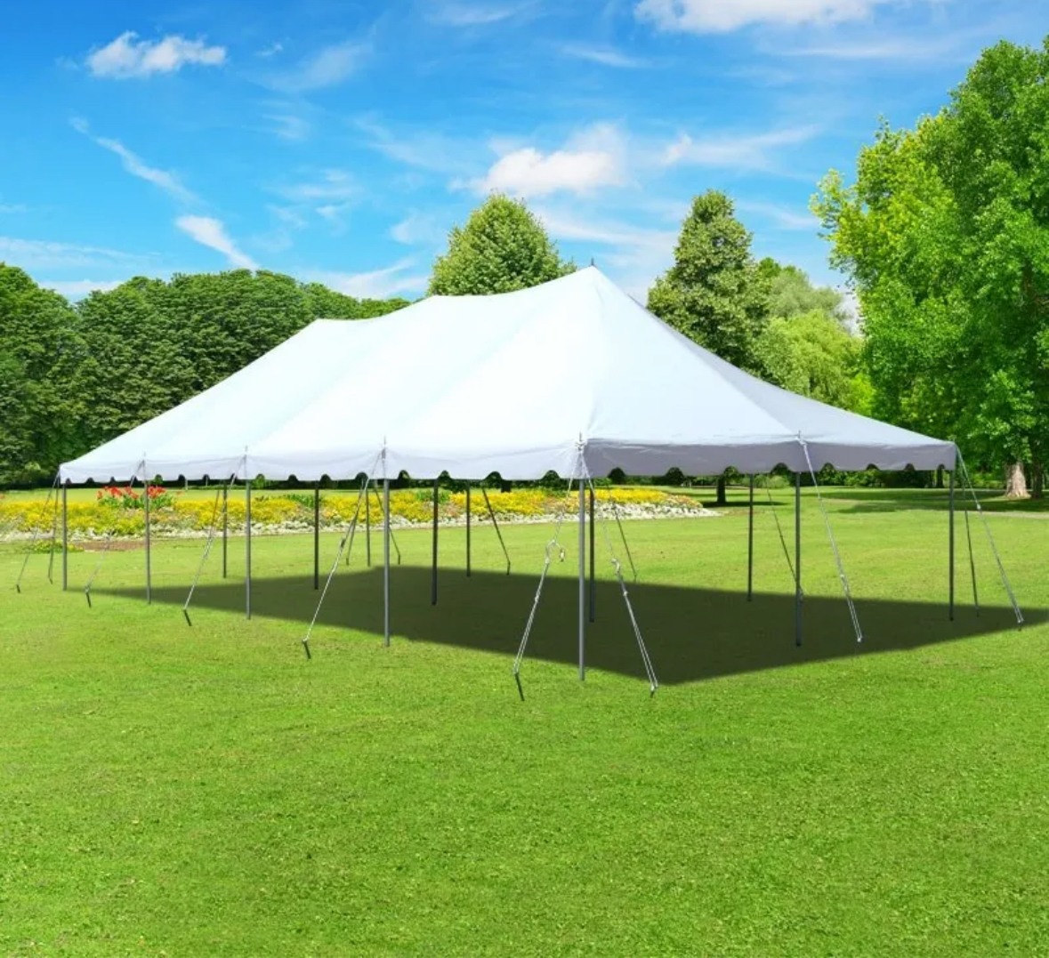 20×40 pole tent